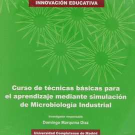 CURSO TECNICAS APRENDIZAJE SIMULACION MICROBIOLOGIA INDUSTRIAL CD