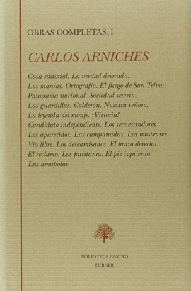 CARLOS ARNICHES, OBRAS COMPLETAS 1
