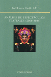 ANALISIS DE ESPECTACULOS TEATRALES (2000-2006)