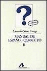MANUAL DEL ESPAÑOL CORRECTO II