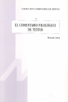 COMENTARIO FILOLOGICO DE TEXTOS, EL (7).