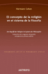CONCEPTO DE LA RELIGION EN EL SISTEMA DE LA FILOSOFIA, EL
