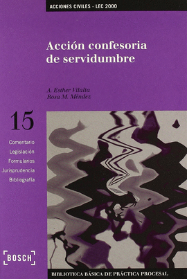 ACCION CONFESORIA DE SERVIDUMBRE 15