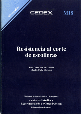 RESISTENCIA AL CORTE DE ESCOLLERAS