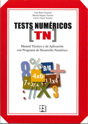 TESTS NUMERICOS TN MANUAL TECNICO Y DE APLICACION 30