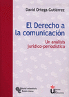 DERECHO A LA COMUNICACION, EL