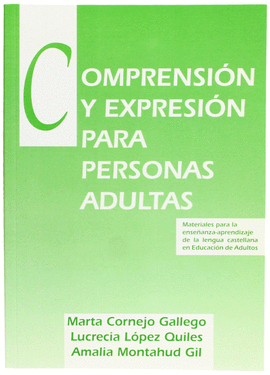 COMPRENSION Y EXPRESION PARA PERSONAS ADULTAS