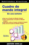 CUADRO DE MANDO INTEGRAL