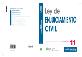 LEY DE ENJUICIAMIENTO CIVIL 2011