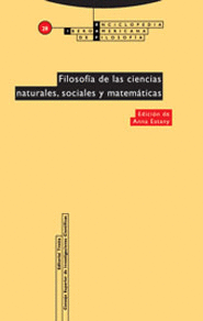 FILOSOFIA DE LAS CIENCIAS NATURALES SOCIALES Y MATEMATICAS