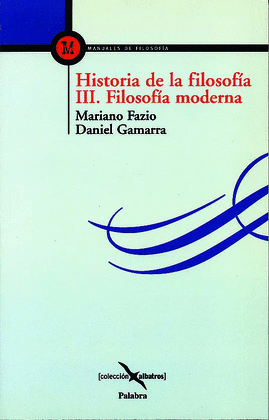 HISTORIA DE LA FILOSOFIA III FILOSOFIA MODERNA