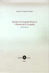 ESTUDIOS DE GEOGRAFIA HISTORICA E HISTORIA DE LA GEOGRAFIA