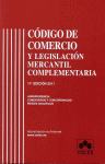 CODIGO DE COMERCIO Y LEGISLACION MERCANTIL COMPLEMENTARIA 11ªED.