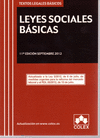 LEYES SOCIALES BASICAS 11ªED 2012