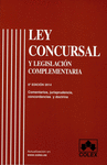 LEY CONCURSAL 6/E (2014) Y LEGISLACION COMPLEMENTARIA