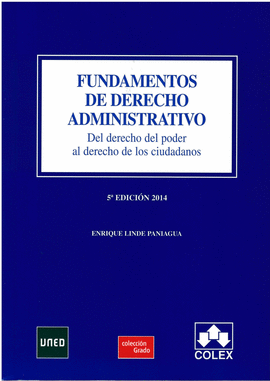 FUNDAMENTOS DERECHO ADMINISTRATIVO 5/E (2014)