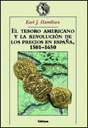 TESORO AMERICANO Y LA REVOLUCION DE LOS PRECIOS EN ESPAÑA 1501-16