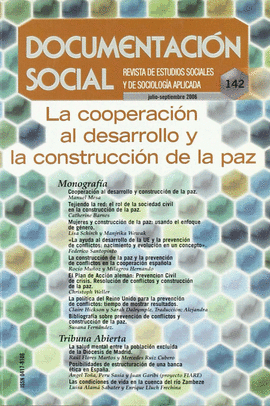 DOCUMENTACION SOCIAL Nº142 JULIO SEP. 2006