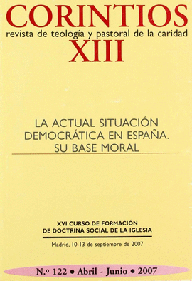 ACTUAL SITUACION DEMOCRATICA EN ESPAÑA SU BASE MORAL Nº122 JUN.07