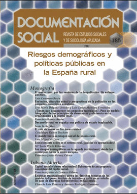 REVISTA DE DOCUMENTACION SOCIAL Nº 185