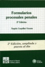 FORMULARIOS PROCESALES PENALES 2ªEDICION +CD ROM
