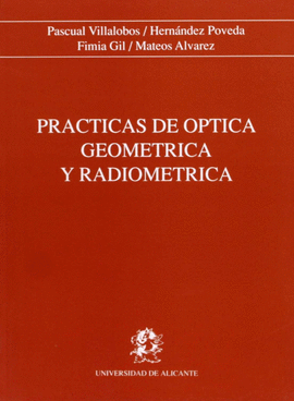 PRACTICAS DE OPTICA GEOMETRICA Y RADIOMETRICA
