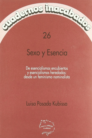 SEXO Y ESENCIA CI-26