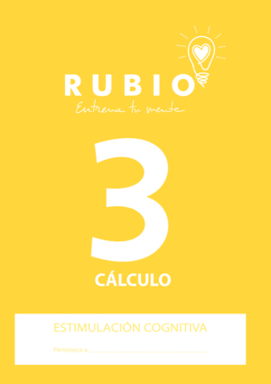 ESTIMULACION COGNITIVA: CALCULO 3 RUBIO ECC3