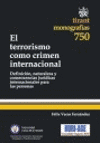 TERRORISMO COMO CRIMEN INTERNACIONAL, EL