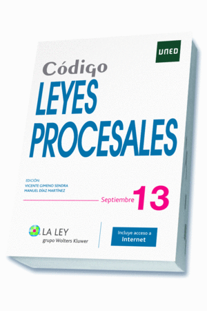 CODIGO LEYES PROCESALES 2013