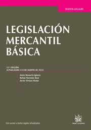 LEGISLACION MERCANTIL BASICA 11ªED. 2012