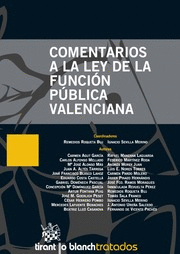 COMENTARIOS A LA LEY DE LA FUNCION PUBLICA VALENCIANA