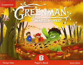 GREENMAN AND THE MAGIC FOREST B PUPIL'S BOOK WITH STICKERS AND POP-OUTS