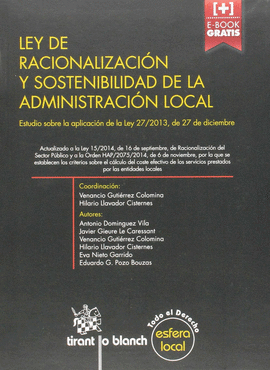 LEY DE RACIONALIZACION Y SOSENIBILIDAD DE LA ADMINITRACION LOCAL