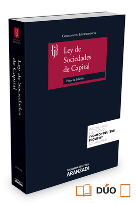 LEY SOCIEDADES DE CAPITAL CON JURISPRUDENCIA. 1ª EDICION
