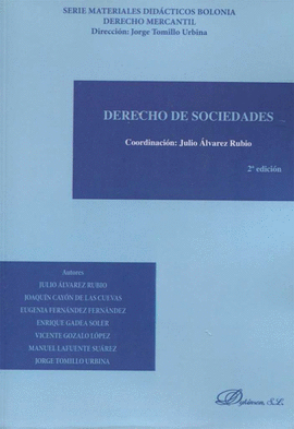 DERECHO DE SOCIEDADES. 2ª EDICION
