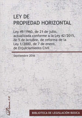 LEY DE PROPIEDAD HORIZONTAL