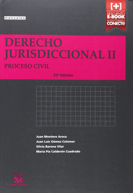DERECHO JURISDICCIONAL II PROCESO CIVIL 22ª ED. 2014