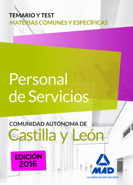 PERSONAL SERVICIOS GRUPO 5 TEMARIO-TEST CASTILLA Y LEON