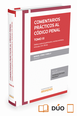 COMENTARIOS PRÁCTICOS AL CÓDIGO PENAL. TOMO III (PAPEL + E-BOOK)