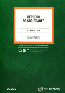 DERECHO DE SOCIEDADES (4 ED.) DUO