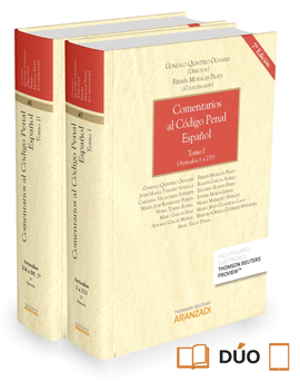 COMENTARIOS AL CODIGO PENAL ESPAÑOL VOLUMEN I Y VOLUMEN II