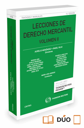 LECCIONES DE DERECHO MERCANTIL II