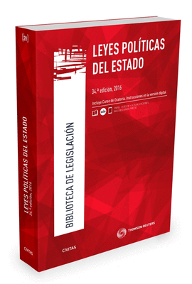 LEYES POLÍTICAS DEL ESTADO 34º EDICION 2016 (PAPEL + E-BOOK)