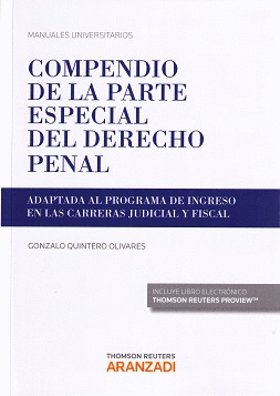 COMPENDIO DE LA PARTE ESPECIAL DEL DERECHO PENAL (DUO)
