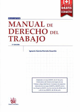 MANUAL DEL DERECHO DEL TRABAJO 2015. 5ª EDICION