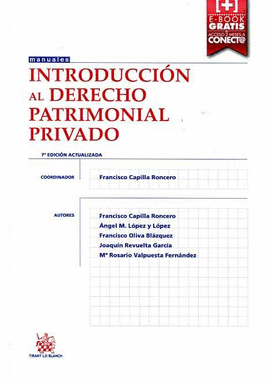INTRODUCCION AL DERECHO PATRIMONIAL PRIVADO 2015 7ª EDICION