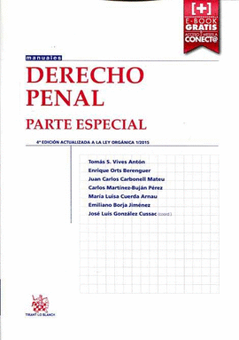 DERECHO PENAL PARTE ESPECIAL 4ª EDC