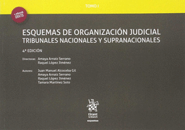 ESQUEMAS DE ORGANIZACIÓN JUDICIAL TRIBUNALES NACIONALES Y SUPRANACIONALES TOMO I