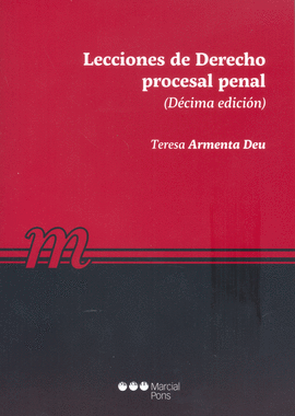 LECCIONES DE DERECHO PROCESAL PENAL (10ª ED.).